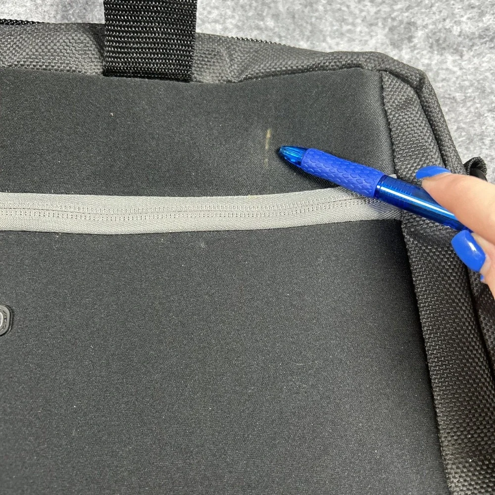 Mobil IT Laptop Briefcase One Size Black Padded Tech Messenger Bag